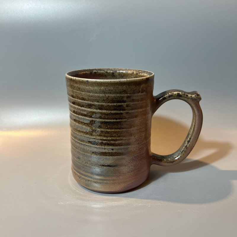 柴燒500cc馬克杯 / 啤酒杯 / 小平凡手作 - 茶壺/茶杯/茶具 - 陶 