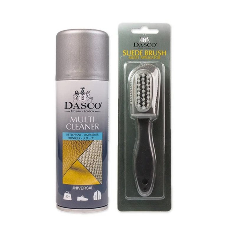 英國伯爵DASCO 複合清潔保養噴劑200ml+多功能麂皮刷 - 其他 - 其他材質 