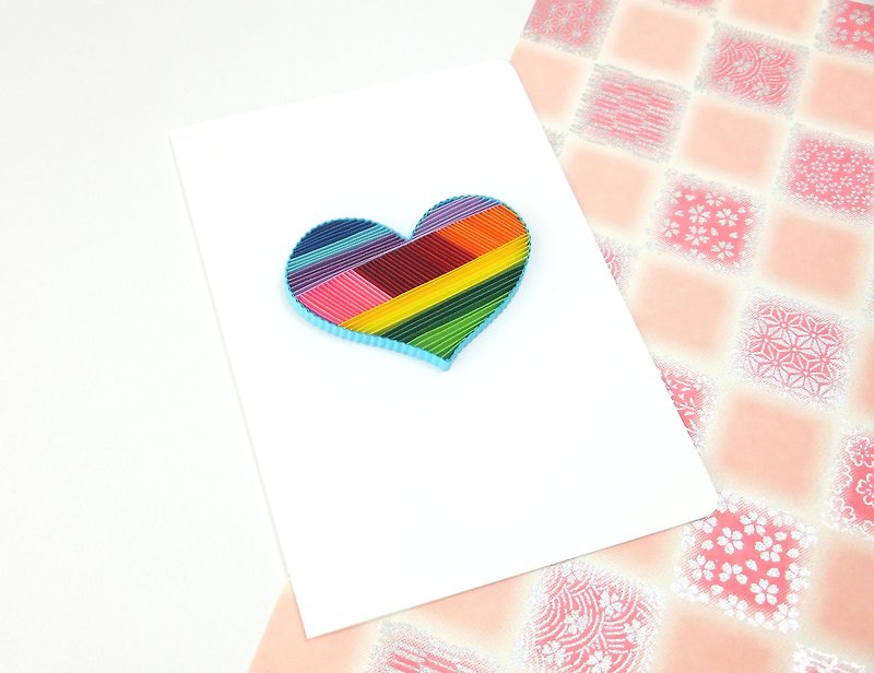 Hand made decorative cards- love - Cards & Postcards - Paper Multicolor