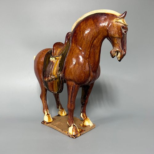 美術品 唐三彩 馬 置物 唐三彩馬の置物 - ショップ コレクター 置物 - Pinkoi