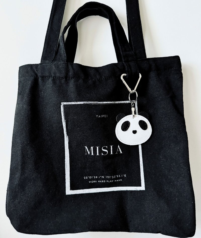【MISIA】620皮革磁釦保護套 -熊貓 - 鑰匙圈/鑰匙包 - 真皮 