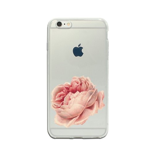 ModCases Clear iPhone case Samsung Galaxy case phone case rose 1219