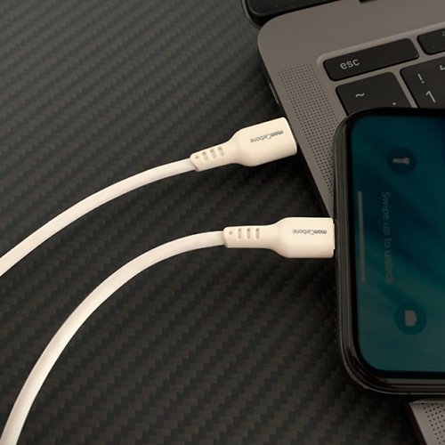 MON CARBONE 【Apple新品】PVC MFi USB-C to Lightning 快速充電傳輸線