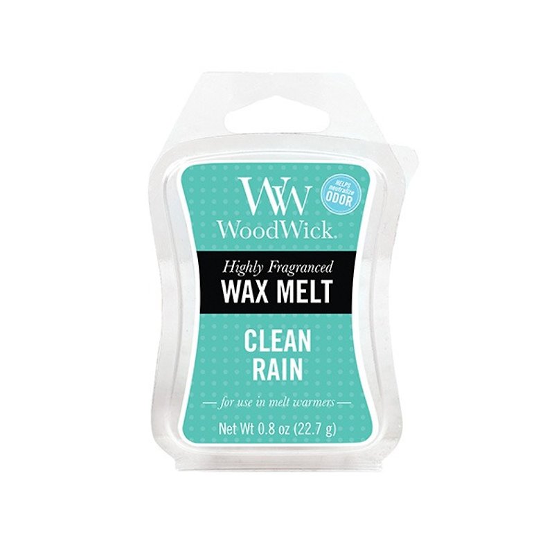 【VIVAWANG】 1oz deodorant fragrance wax (fresh rain) - เทียน/เชิงเทียน - ขี้ผึ้ง สีเขียว