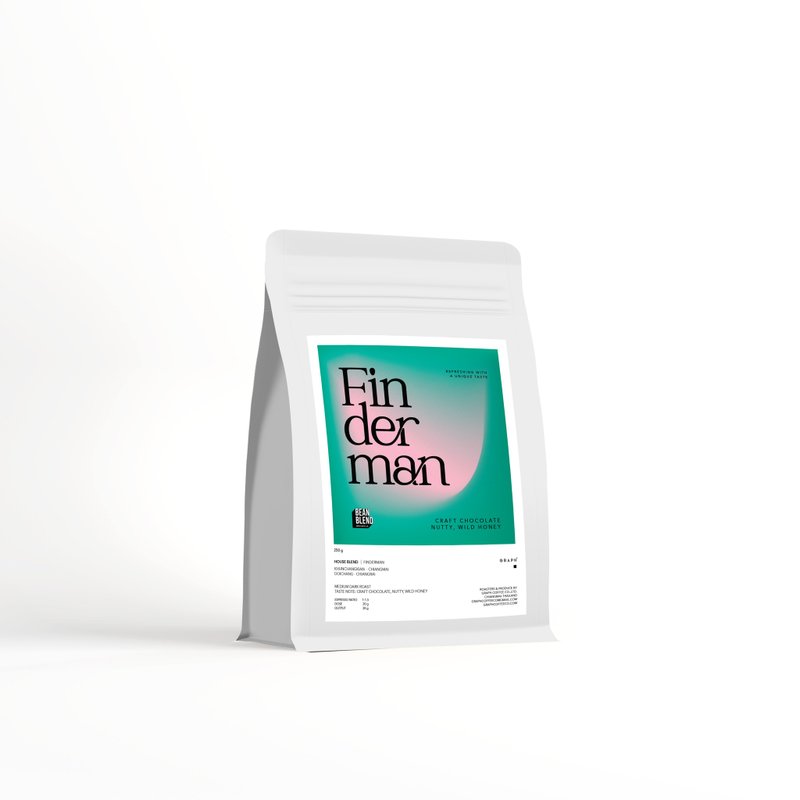 GRAPH | เมล็ดกาแฟ HOUSE BLEND - FINDERMAN 250g. - 咖啡/咖啡豆 - 其他材質 