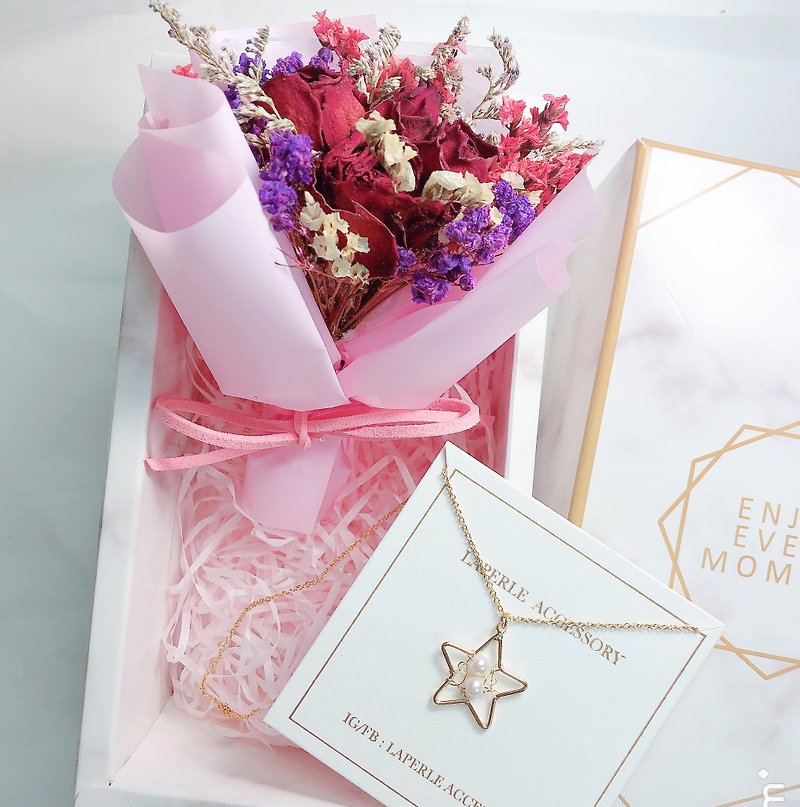 Dream Catcher  Necklace Birthday Gift Bridesmaid - สร้อยคอ - โลหะ สึชมพู