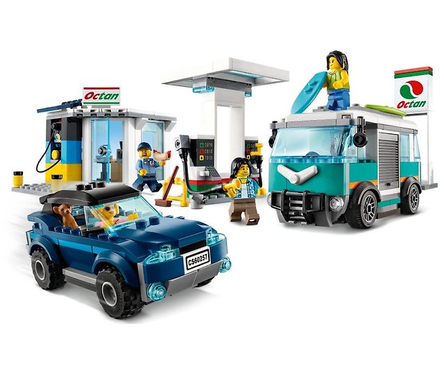 レゴ シティ ニトロホイールシリーズ ガソリンスタンド 60257 - ショップ ボードゲーム・玩具 - Pinkoi