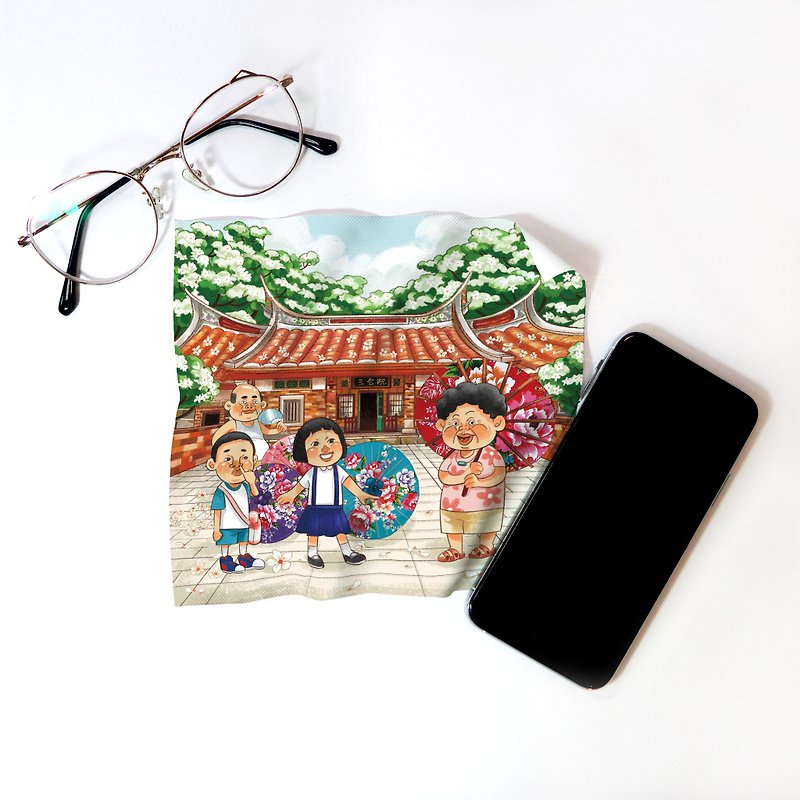 Taiwan's original three auntie series = microfiber universal wipes = mobile phone = tablet = laptop = screen - Eyeglass Cases & Cleaning Cloths - Other Materials Multicolor