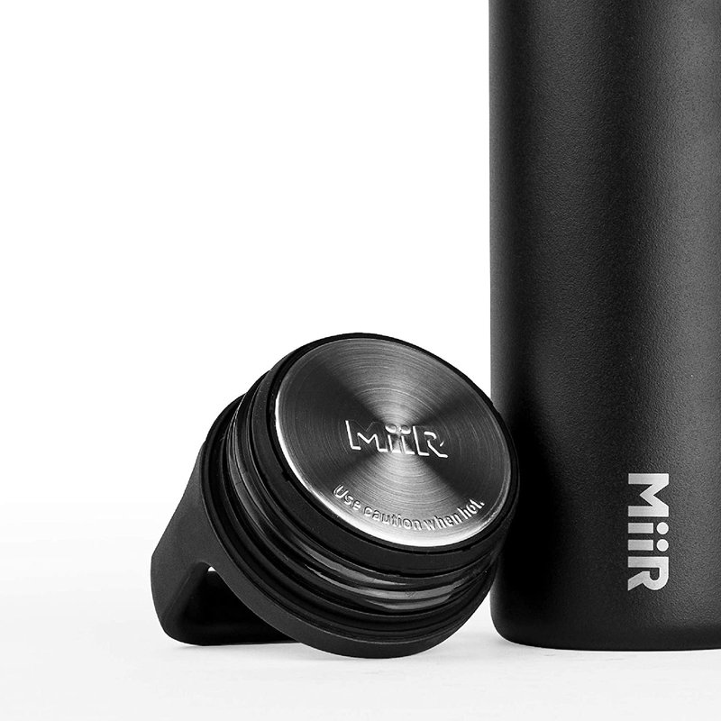MiiR WM Lid 雙層絕緣結構 寬口瓶 專用 提把瓶蓋(螺紋)- 經典黑 - 保溫瓶/保溫杯 - 塑膠 黑色