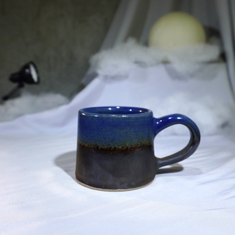 夜色迷你山形杯-約100ml,茶杯,馬克杯,水杯,咖啡杯 - 咖啡杯/馬克杯 - 陶 多色