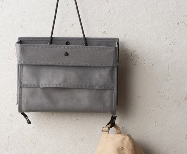 Leather Wall Pocket Caddy, Leather Organizer