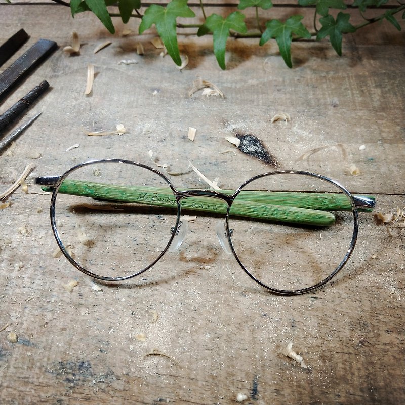 台湾手作りメガネ[MB F]シリーズの特許技術アクションは芸術の美学を感じます - 眼鏡・フレーム - 竹製 多色