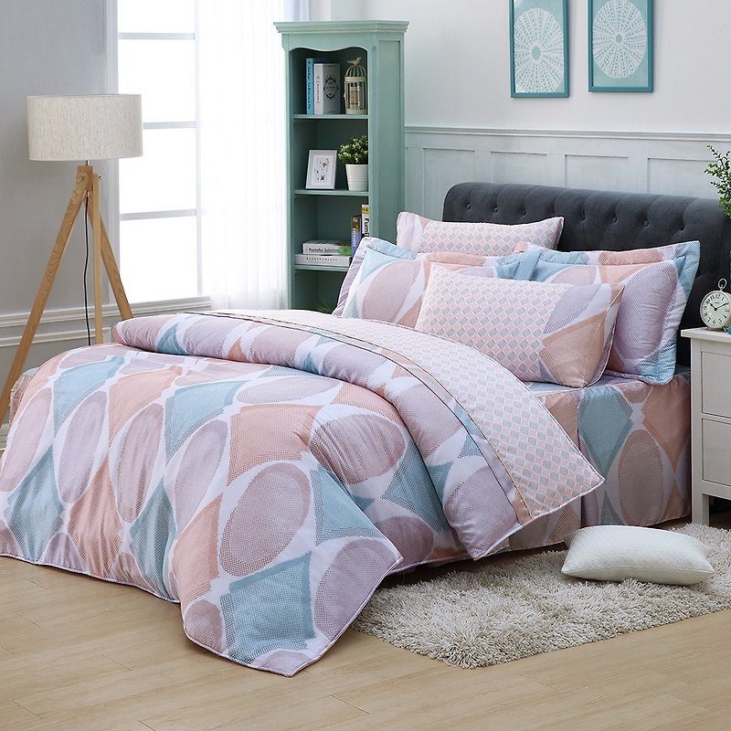 Double size dream fantasy image - Tencel dual-use bedding set of six [100% Lysell] - เครื่องนอน - ผ้าไหม หลากหลายสี