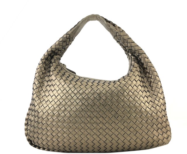 人気 BOTTEGA VENETTA ボッテガヴェネタ ホーボー ゴールド 日本直送 名牌中古包 】Bottega Veneta ボッテガヴェネタ