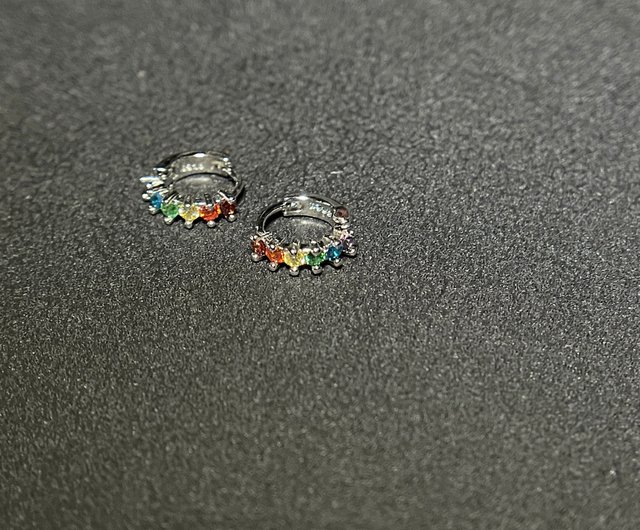 楽天市場】リーフ ピアス ジルコニア ゴールド シルバー ロング