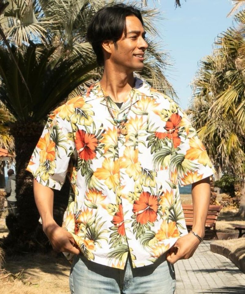 【熱門預購】海浪低語精彩假期天堂鳥熱情印花襯衫(5色)4IA-5244 - 男襯衫/休閒襯衫 - 其他材質 