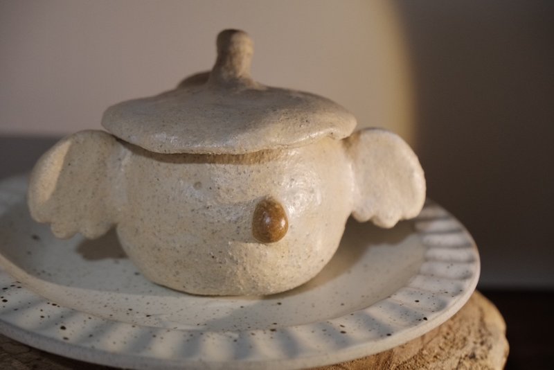 動物陶罐 - 擺飾/家飾品 - 陶 