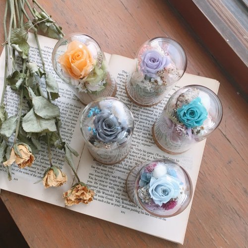 蒔嚐花藝 shibashibaflorist | 客製化禮物 | - 永生花試管玻璃 - 紀念禮 生日禮物 情人節禮盒