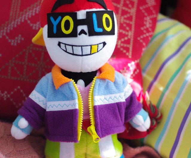 Fresh Sans Undertale AU Underfresh Collectible Doll Made to Order Shop JouJouPlushies Stuffed Dolls Figurines Pinkoi