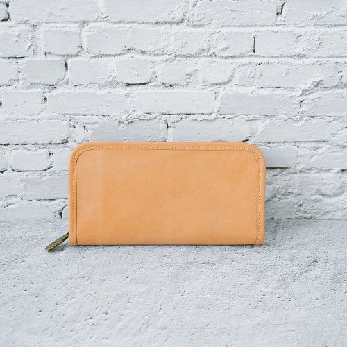 寇比手工皮件 Colbie Leather 【禮盒】真皮ㄇ型實用長夾 X9083-1 油皮