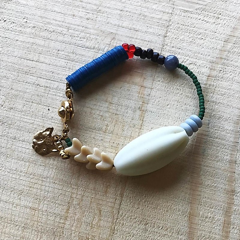 ［Cat and Mice • Beads beat Beads］ bracelet collection-[BIG] 001 - Bracelets - Acrylic Multicolor