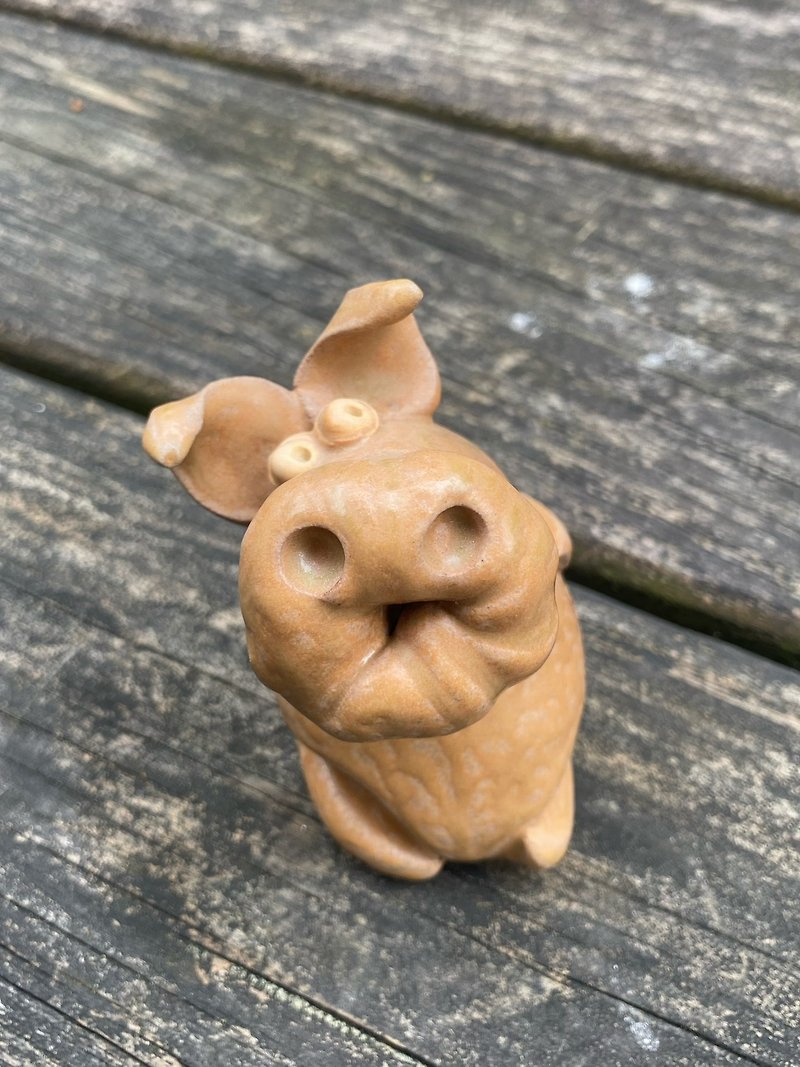 12 zodiac signs pig - Items for Display - Pottery Khaki