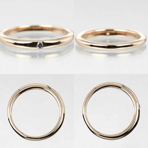 日本直送】ブルガリ BVLGARI フェディ 8号 リング 指輪 2mm