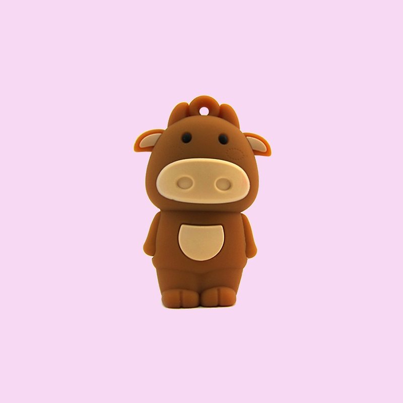 Cute gift recommended calf shape flash drive 8GB 16GB - USB Flash Drives - Other Materials Brown