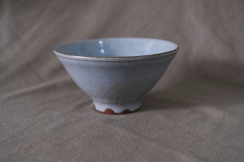 淡藍- 手作碗 - 碗 - 陶 