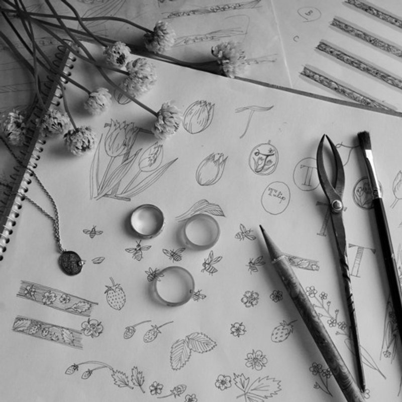-option- Ring size order - 戒指 - 其他金屬 
