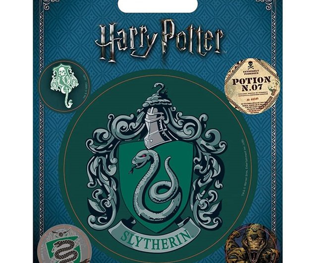 Harry Potter Vinyl Sticker - Slytherin Shield - Paper House