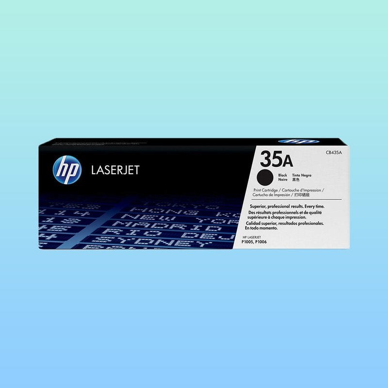 HP 35A 黑色原廠碳粉匣 CB435A For HP LaserJet P1005 / P1006 - 其他 - 其他材質 黑色