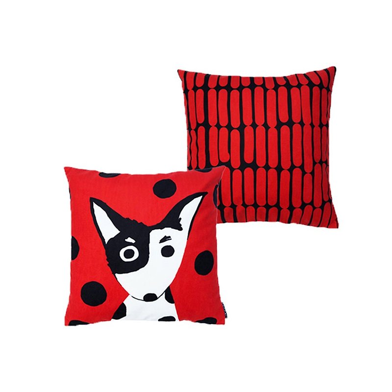 Draft/ciaogao original design Nordic children's room animal series Tiancao Year of the dog pillowcase - หมอน - เส้นใยสังเคราะห์ 