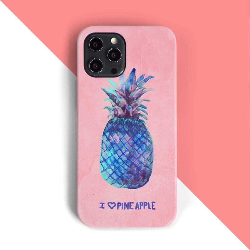 Pink Pineapple Phone case - เคส/ซองมือถือ - พลาสติก สึชมพู