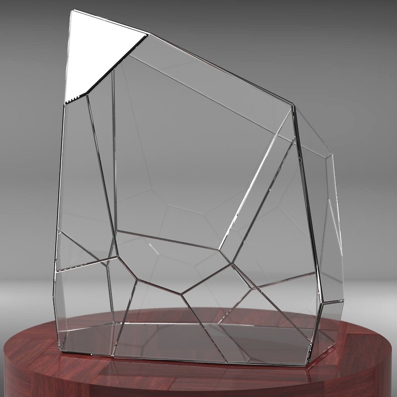 Digital drawing for printing! Stained glass terrarium. Project 302 - เทมเพลต - วัสดุอื่นๆ 