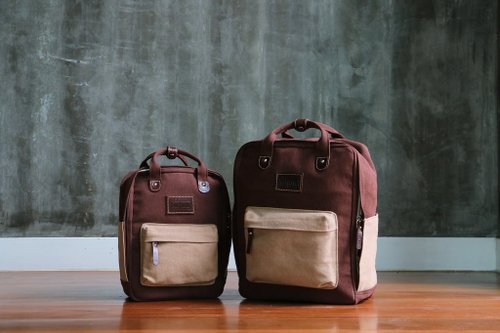 Bagyard Collection BAG PACK : : BROWN SUGAR: กระเป๋าสะพาย กระเป๋าเป้