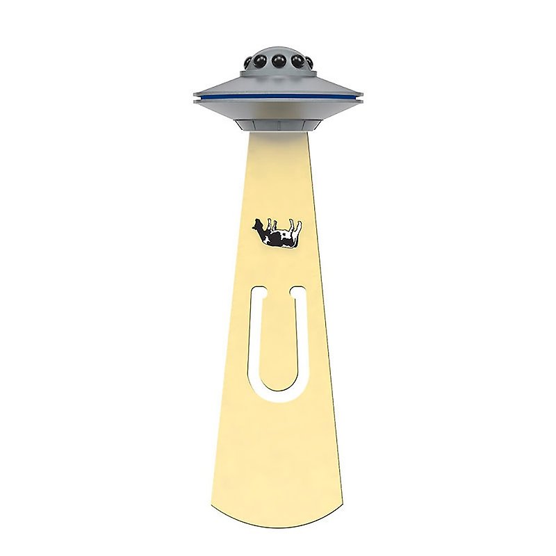 3次元UFOモデリングブックマーク（3色） - しおり - プラスチック 