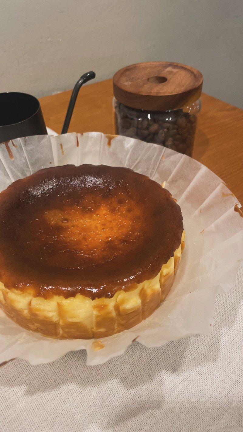 啡命 | 經典巴斯克焦香乳酪蛋糕 6吋 蛋糕 - 蛋糕/甜點 - 新鮮食材 
