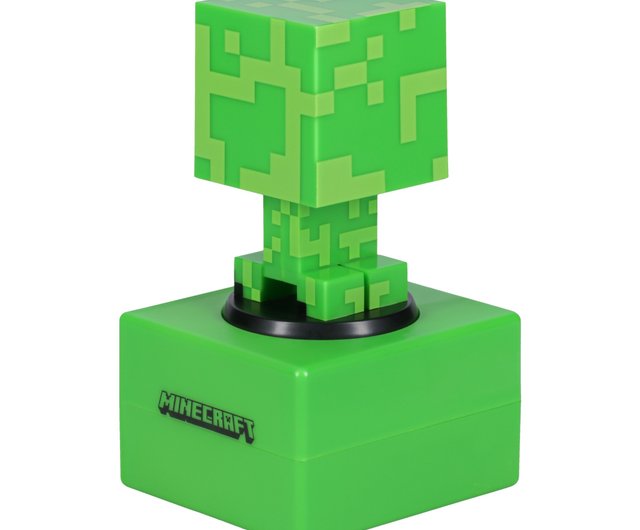 Minecraftクリーパー3IN1アラームクロックフィギュアランプ
