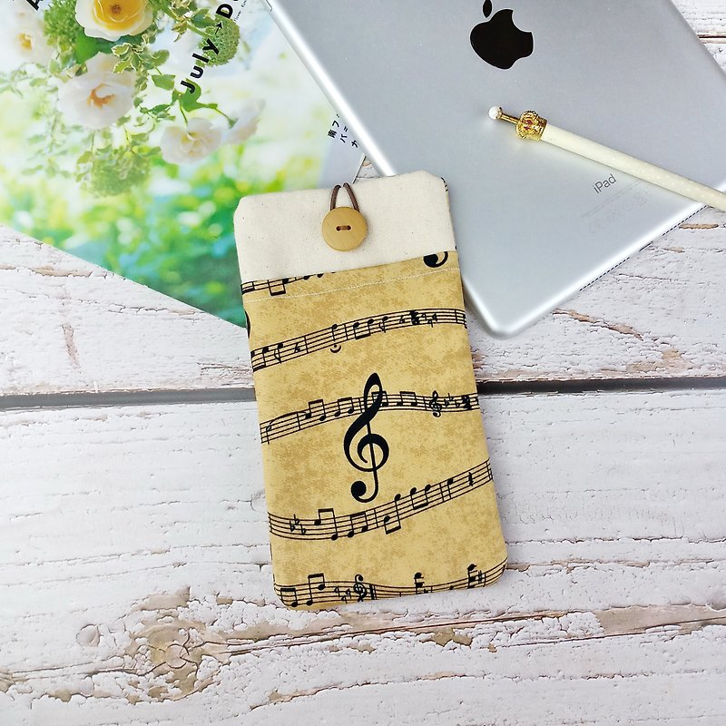 Customized phone bag, mobile phone bag, mobile phone protective cloth cover, such as iPhone music movement (M-066)