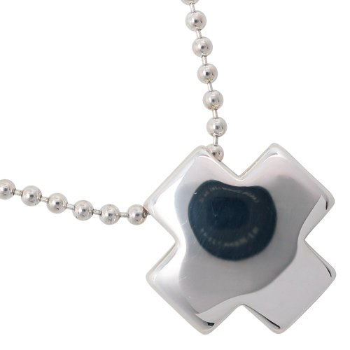 TIFFANY&CO.ローマンクロスボールチェーンネックレス　925 シルバー Tiffany & Co. - オールド ティファニー ローマンクロス ボール
