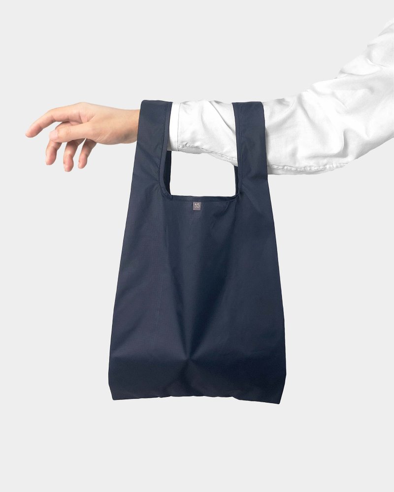 U3 reusable bag / Pinkoi Navy - กระเป๋าถือ - เส้นใยสังเคราะห์ สีน้ำเงิน