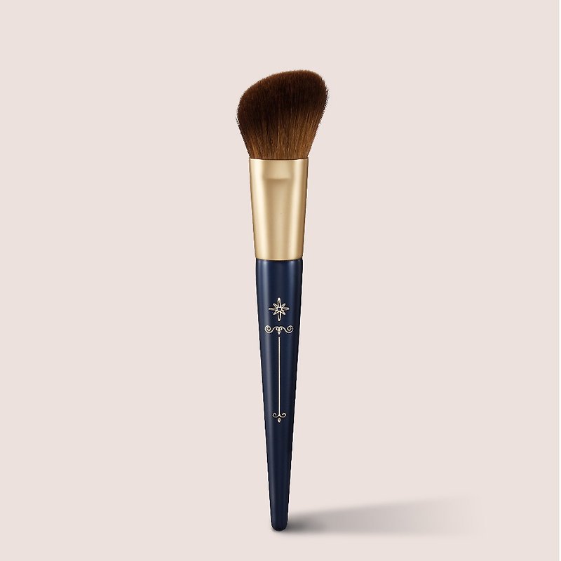 Angled Blush Brush - GORGEOUS PROFESSIONAL MAKEUP BRUSHES - Makeup Brushes - Other Materials Blue