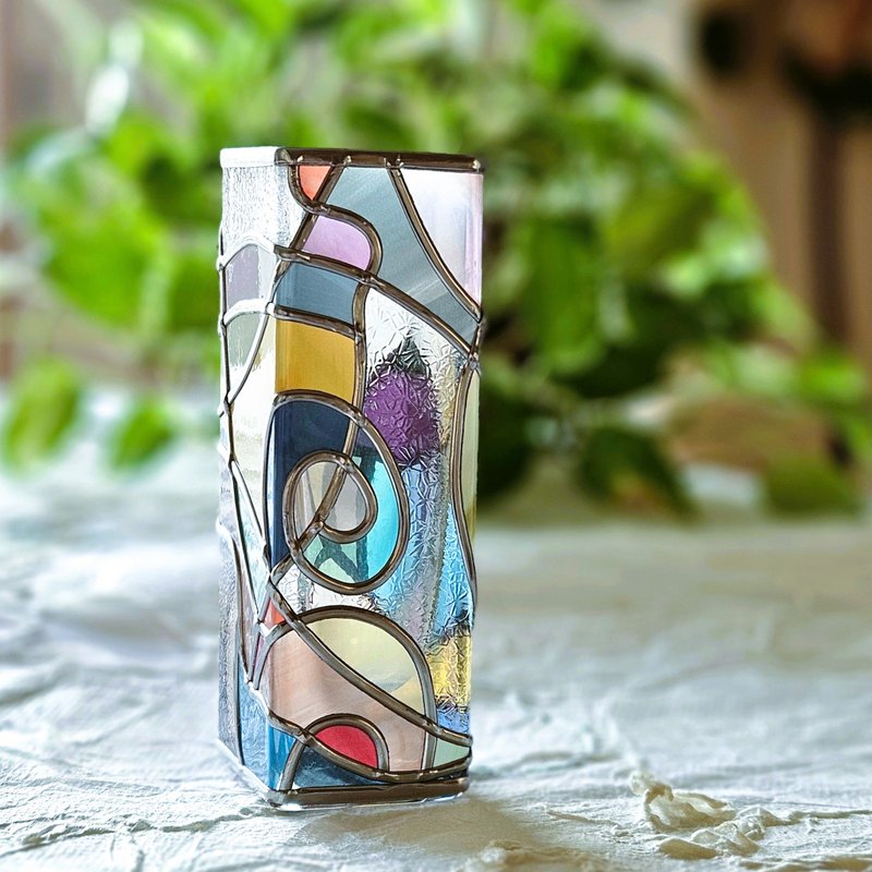 和風現代一輪瓶 初春的心春 Mio-to - 花瓶/花器 - 玻璃 多色