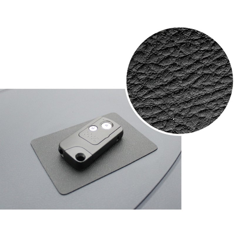 日本 YAC 皮革紋止滑墊-大130x180mm (PZ-402)車用止滑墊 - 居家收納/收納盒/儲物盒 - 塑膠 黑色
