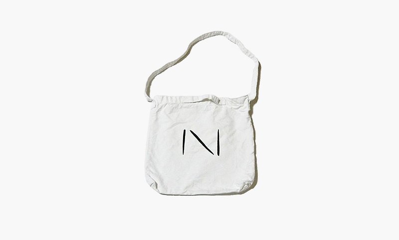 NORITAKE-N Tote bag - Messenger Bags & Sling Bags - Cotton & Hemp White