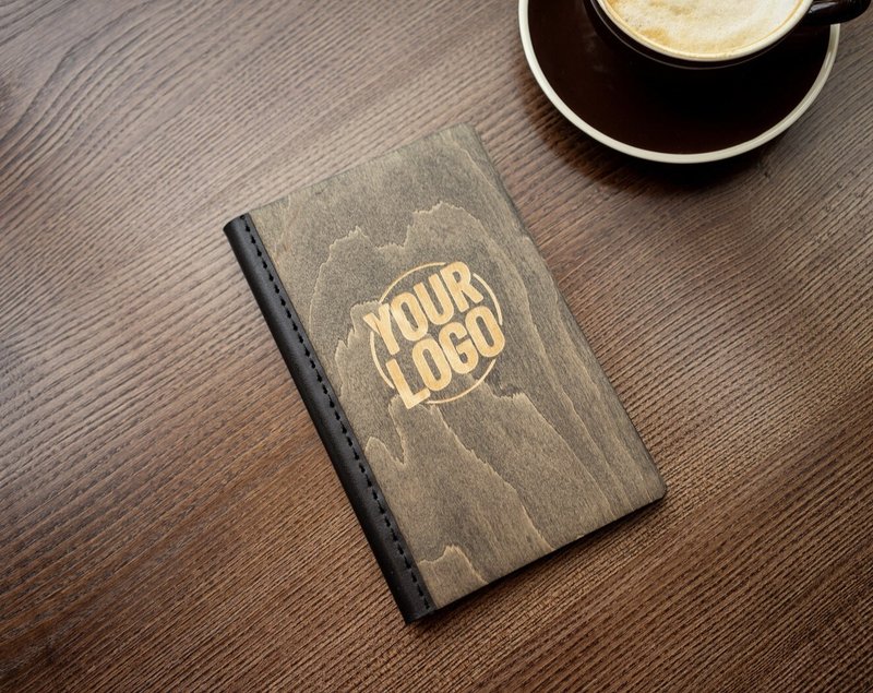 Check Holder, Wooden Check Presenter FREE ENGRAVING - 其他 - 木頭 多色
