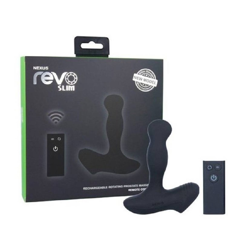 英國NEXUS REVO Slim 雷沃四代 探索 無線遙控 男用後庭按摩器 - 情趣用品 - 其他材質 黑色