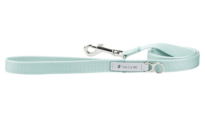 [Tail and me] classic nylon belt leash mint L - Collars & Leashes - Nylon Green