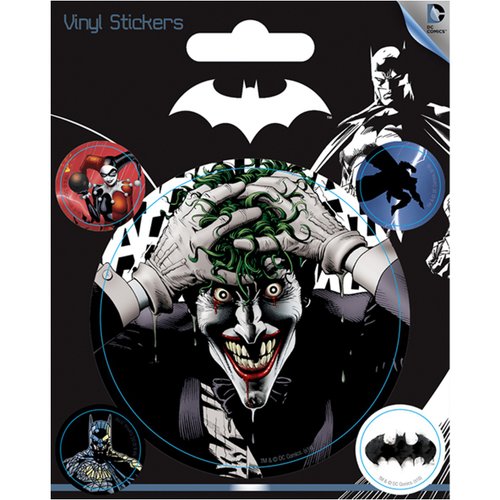 Dope 私貨 【DC】蝙蝠俠 BATMAN - 小丑主造型 - 貼紙組